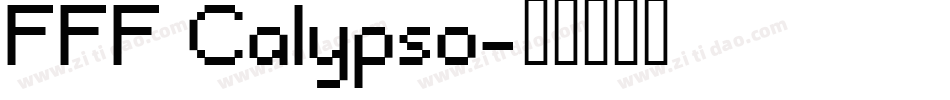 FFF Calypso字体转换